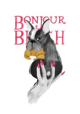 Bonjour - A4 - Antony Makhlouf Small - Featured Artists