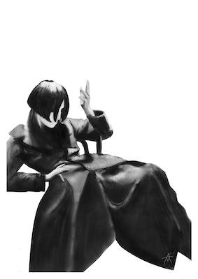Ode to Knight - A4 - Antony Makhlouf Small - Featured Artists