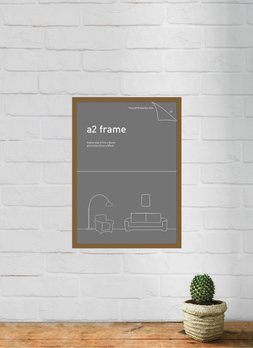Classic Frame A2 NEW Rustic Oak Large Frames