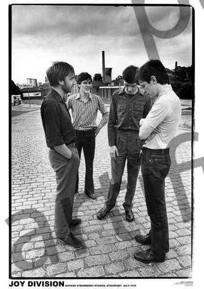 Joy Division Strawberry Studios Large - Regular Posters