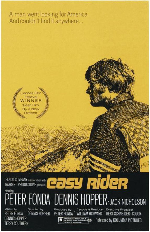 Easy Rider US One Sheet Yellow XL Import Posters