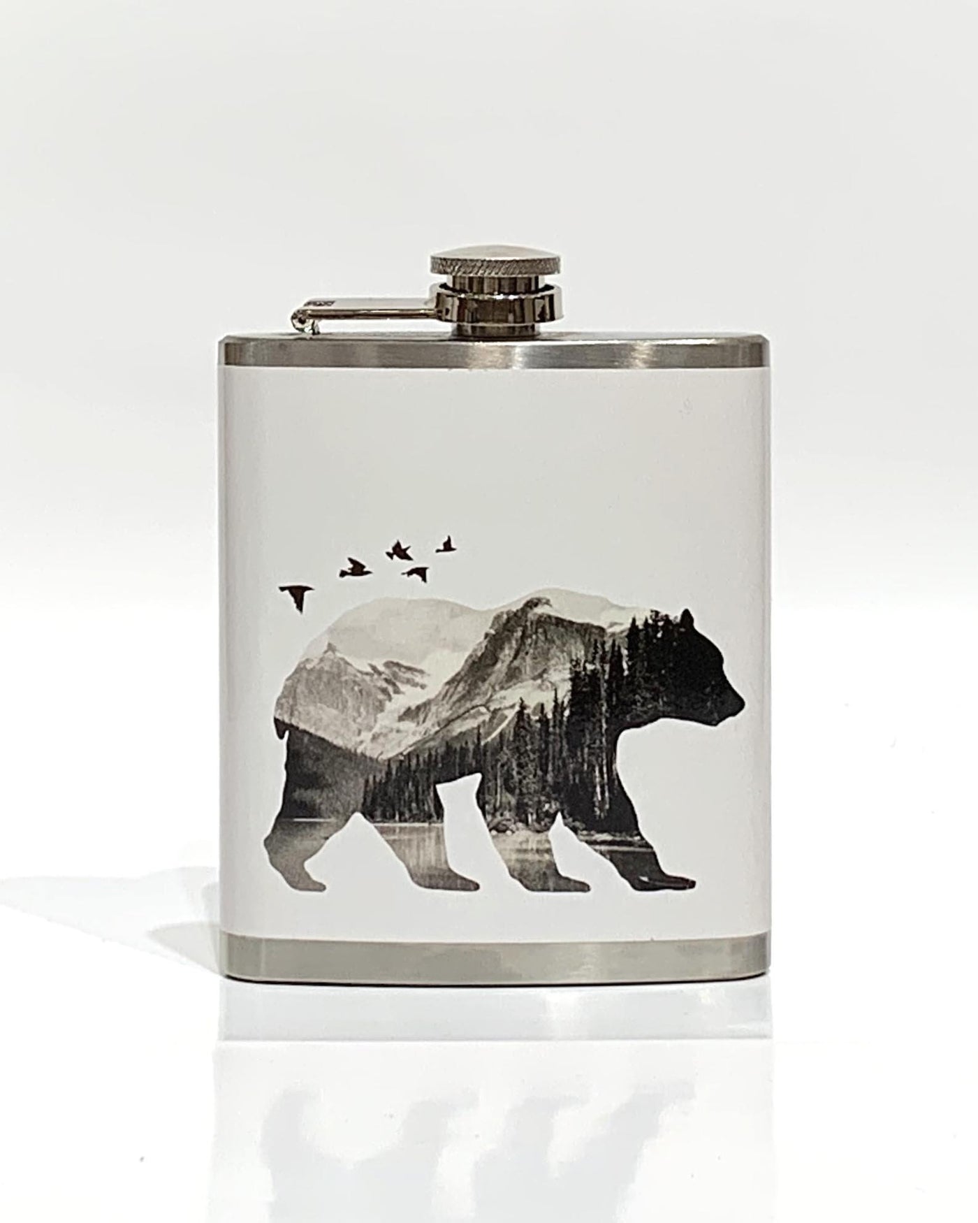 Hip Flask - Bear & Birds Flasks