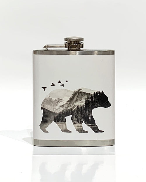 Hip Flask - Bear & Birds Flasks