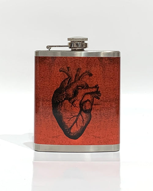 Hip Flask - Anatomical Heart Flasks
