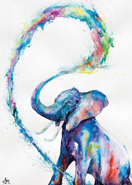 Marc Allante - Elephant Huge - Giant Art