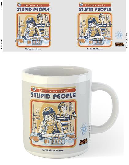Steven Rhodes - Cure For Stupid People Mugs