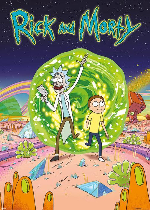 Rick & Morty - Portal Huge - Giant Posters