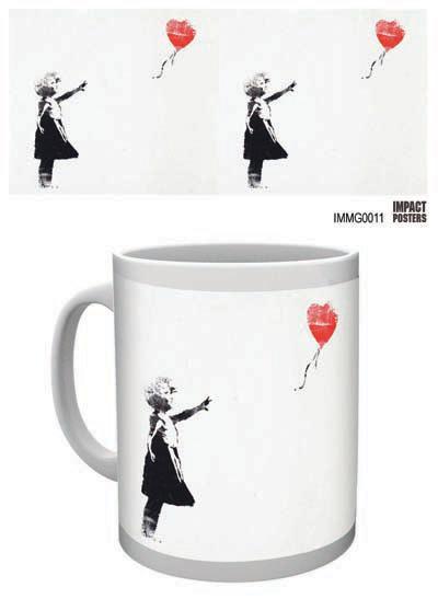 Banksy - Balloon Girl Mugs