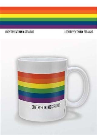 I Dont Even Think Straight Mugs