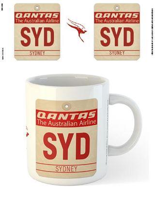 Qantas - SYD Airport Code Mugs