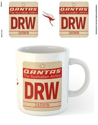 Qantas - DRW Airport Code Mugs