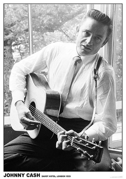 Johnny Cash - Savoy Hotel Large - Regular Posters