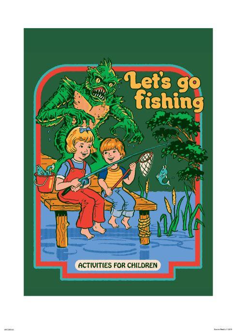 Let us go Fishing by Steven Rhodes Small - Featured Artists
