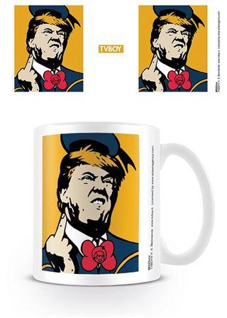 TV Boy Angry Donald Mugs