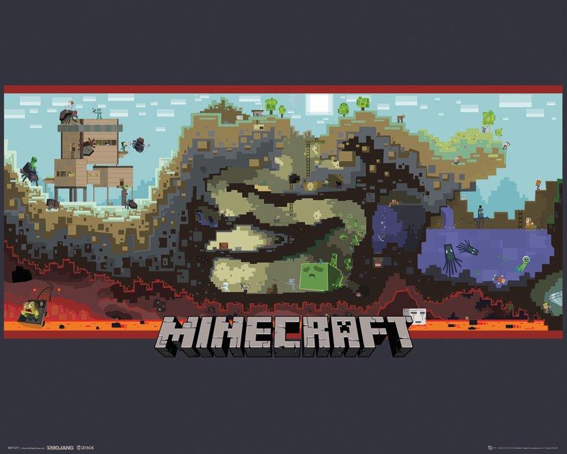 Minecraft - World Small - Mini Posters