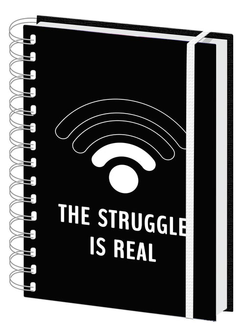 The Struggle Spiral Notebooks