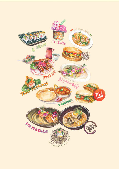 Newtown Eats by Amy Blue Small - Featured Artists