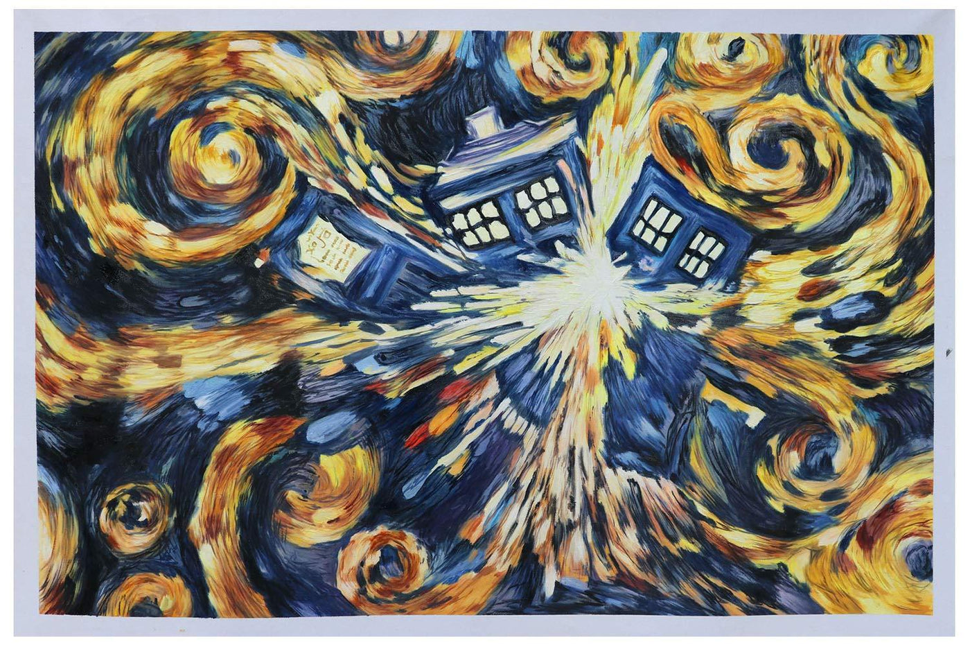 Doctor Who Exploding Tardis Huge - Giant Posters