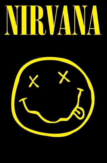 Nirvana Smiley Large - Regular Posters