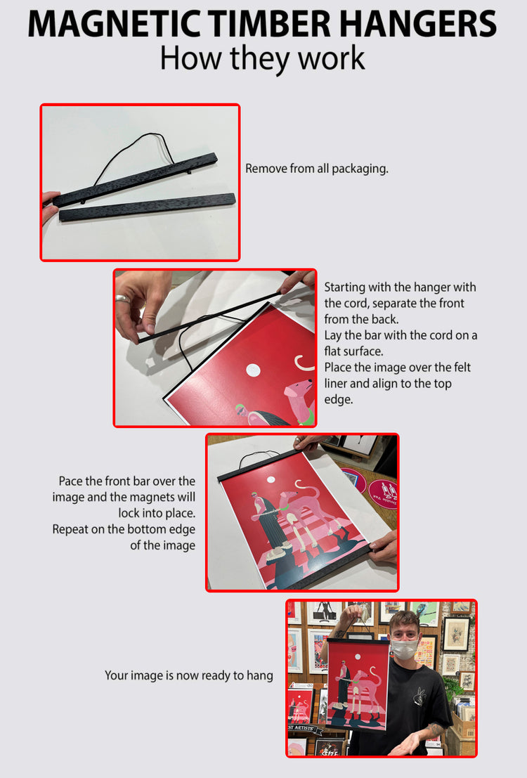 How To - Magnetic Timber Hangers