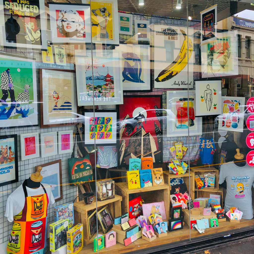 Awesome Window Displays! – Blue Dog Posters