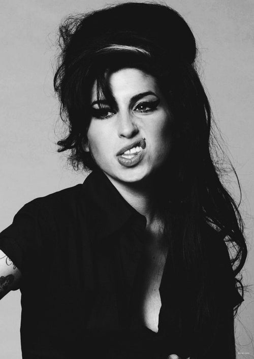 Amy Winehouse B&W