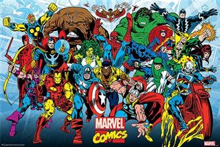 Marvel Comics - Retro Running