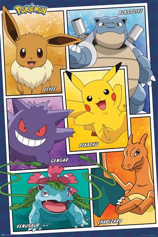 Pokemon Panels Level Up