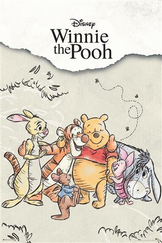 Winnie the Pooh - Group Sketch
