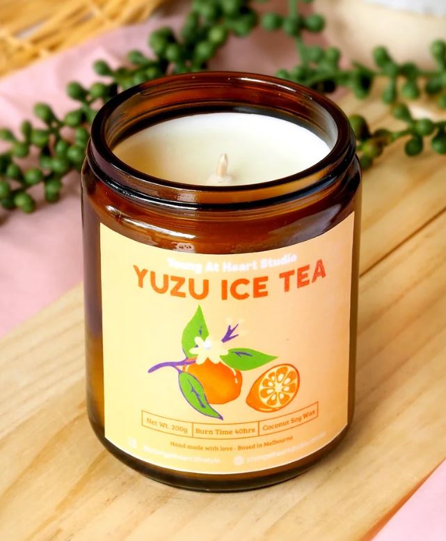 Young at Heart Candle - Yuzu Ice Tea