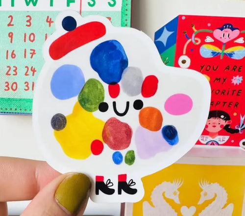 Artist Pallet Sticker
