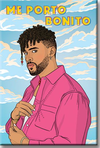 Me Porto Bonito - Bad Bunny Magnet