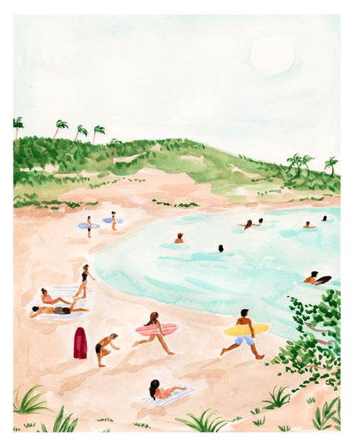 Beach Day by Sabina Fenn