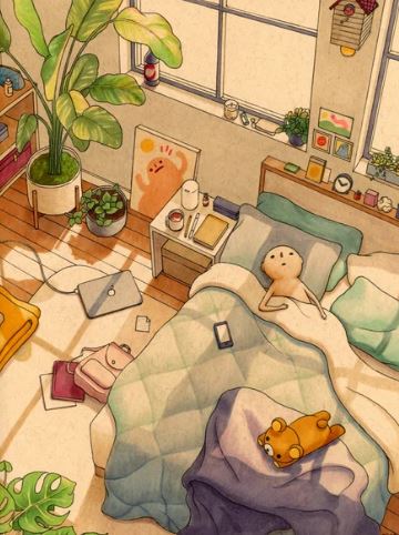 Bed Day by Felicia Chiao