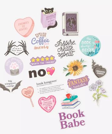 Booktok Mystery Sticker Pack (20 Stickers)