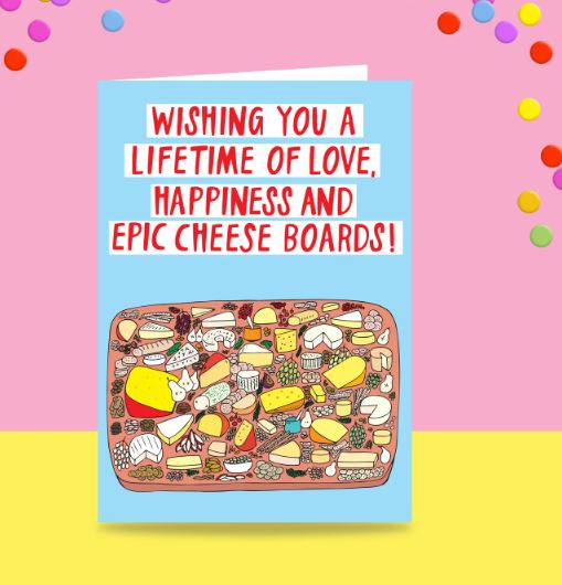 Epic Cheese Boards Greeting Card