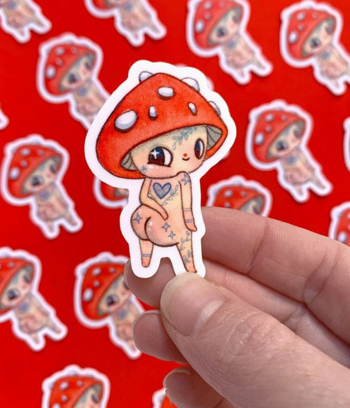 Coy Inked Cap - Vinyl Sticker