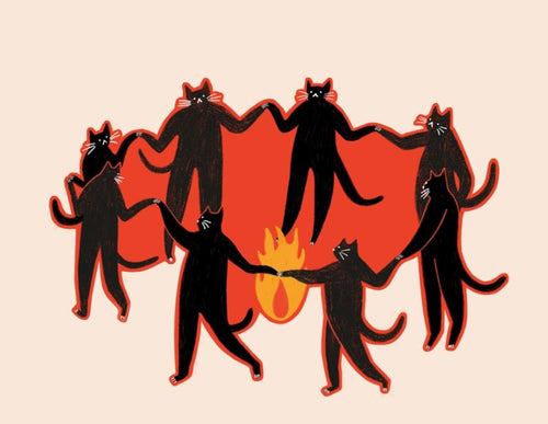 Culty Cats Vinyl Sticker