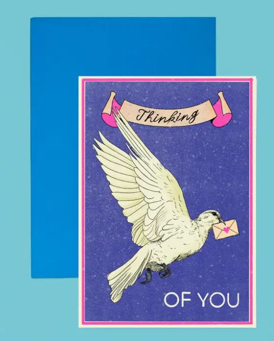 Thinking of You Dove Greeting Card