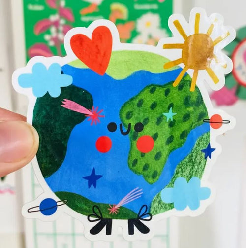 Earth Sticker