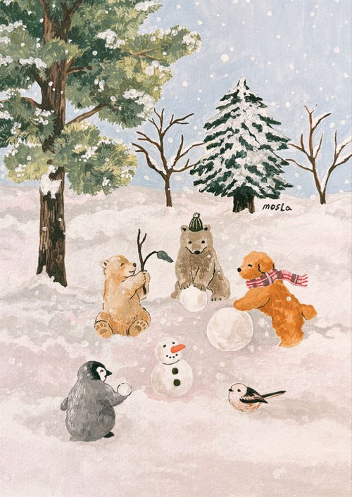 First Snow by Mosla