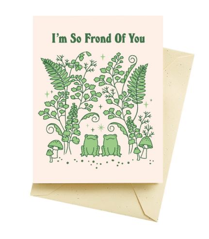 Fronds Love Greeting Card