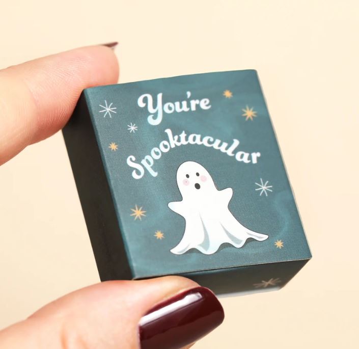Tiny Match Box Ceramic Token - Ghost