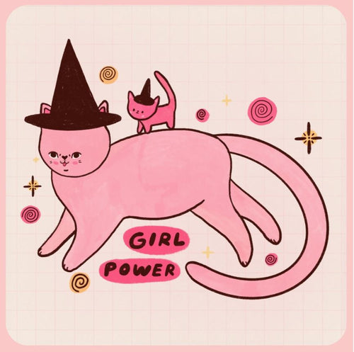 Girl Power Sticker