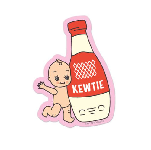 Kewtie Mayo Vinyl Single Sticker