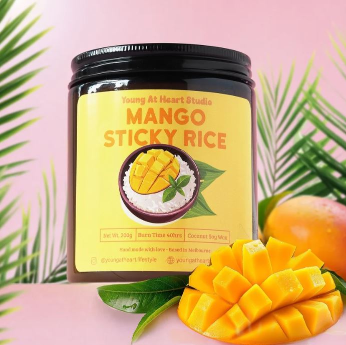 Young at Heart Candle - Mango Sticky Rice