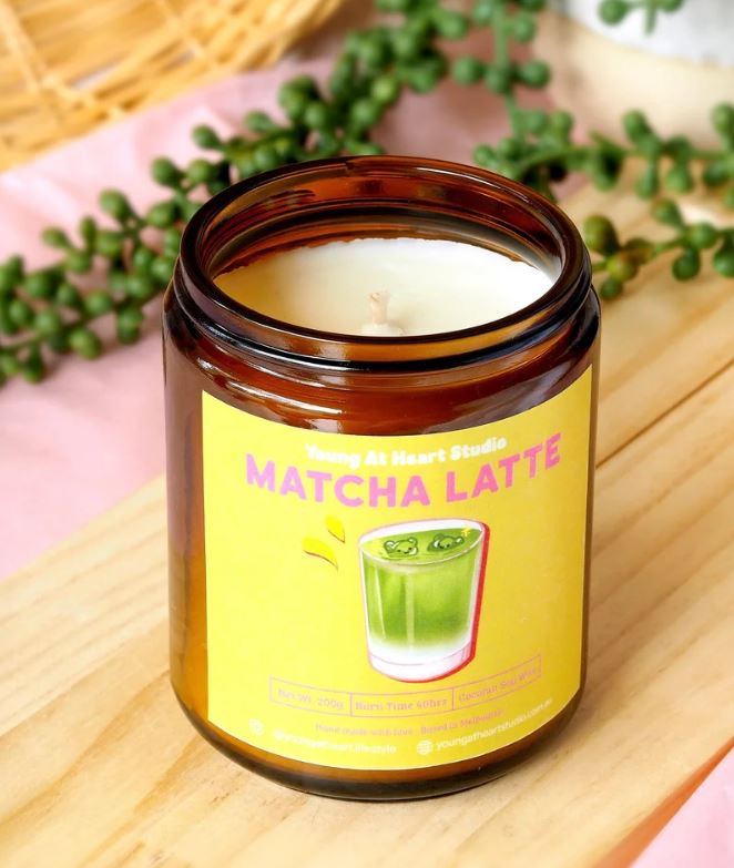 Young at Heart Candle - Matcha Latte