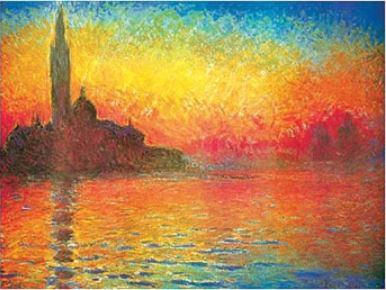 Claude Monet San Giorgio Maggiore Dusk