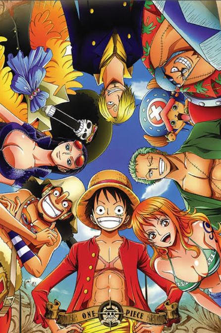 One Piece Circle – Blue Dog Posters