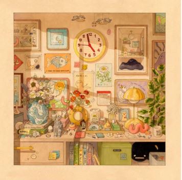 Shelf Still Life by Felicia Chiao